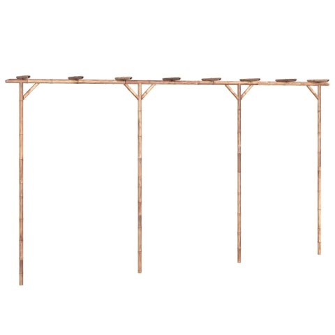 Pergola bambusowa, 385 x 40 x 205 cm Pergola bambusowa, 385 x 40 x 205 cm