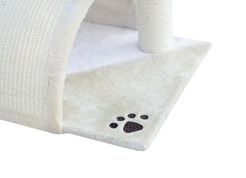 DRAPAK DLA KOTA MAŁY LEGOWISKO SŁUPEK BUDKA HAMAK BEŻOWY 43 CM