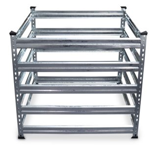 Kompostownik ekologiczny ocynkowana stal duża pojemność wentylacj 100x100