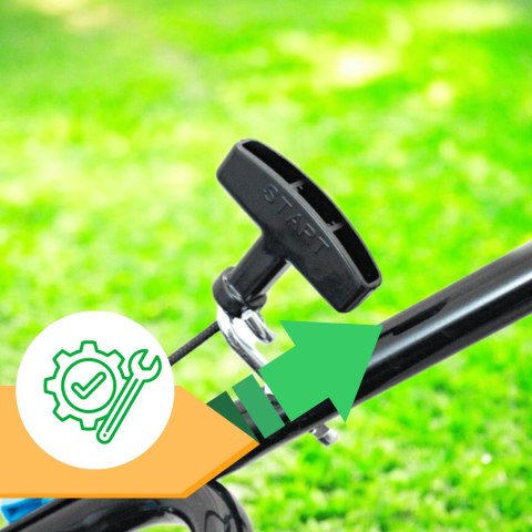 Kultywator Wertykulator Benzynowy 38cm 4,3kW