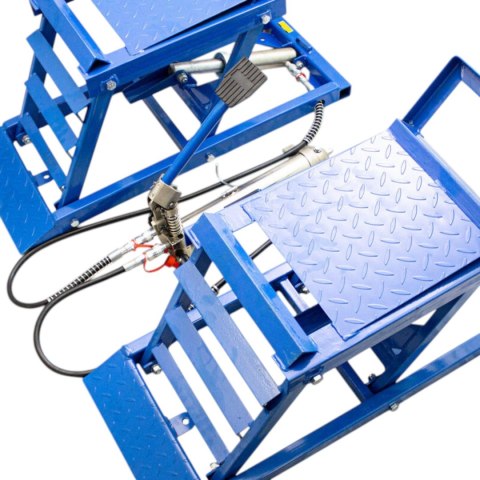 Najazdy hydrauliczne rampy samochodowe 2720 kg regulowane 16 40 cm suv