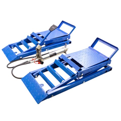 Najazdy hydrauliczne rampy samochodowe 2720 kg regulowane 16 40 cm suv