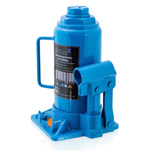 Podnośnik hydrauliczny 10t tłokowy butelkowy 205 335 mm stalowy kompaktowy