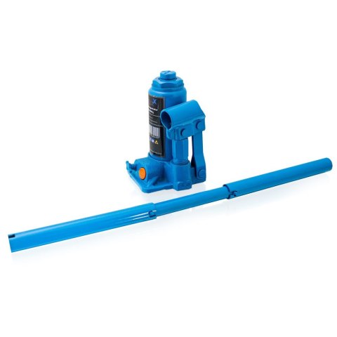 Podnośnik hydrauliczny 2t butelkowy tłokowy 150 235 mm stalowy kompaktowy