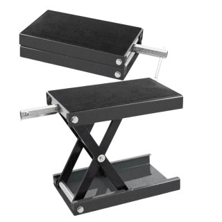 Podnośnik nożycowy korbowy do motocykla 450kg grafitowy