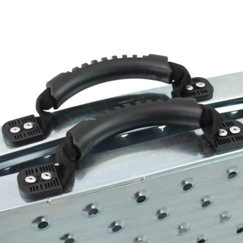 Rampa Najazd Podjazd Pojedyncza Stalowa Składana 196cm 400kg