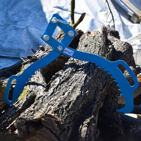 Szczypce do transportu kłód 720 mm udźwig 1500 kg stal wytrzymałe