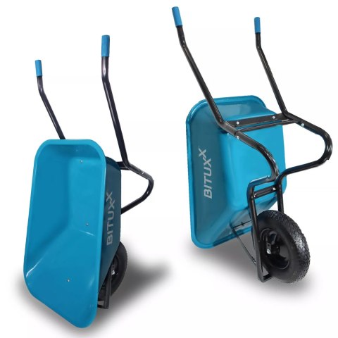 Taczka ogrodowa taczka budowlana ogrodowa koło z łożyskiem 250 kg 100 L