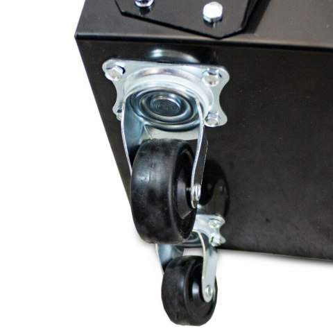 Wózek spawalniczy 3 półki miejsce na butlę gazową stalowy udźwig 40 kg