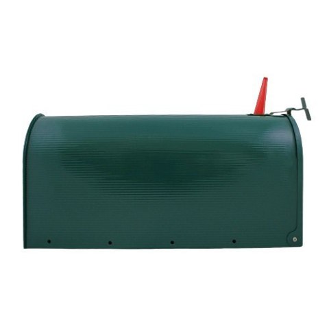 Zielona Skrzynka Pocztowa z Słupkiem USA Design Stalowa Powłoka Bituxx