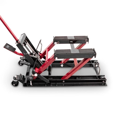 Podnośnik motocyklowy 680 kg stabilny mobilny trwały wszechstronny stabilny