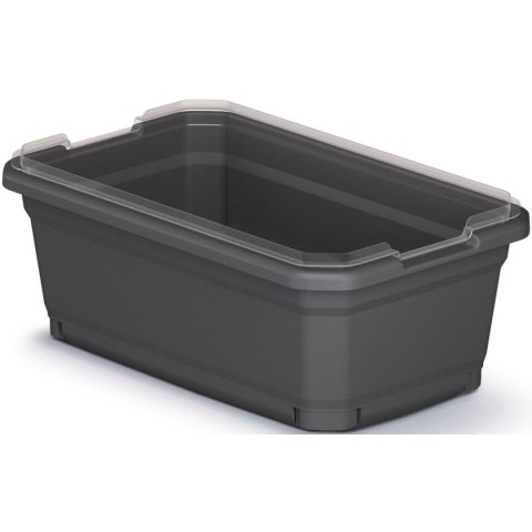 SZKLARNIA STOJĄCA ROZSADNIK RESPANA SET ECOLINE 74,6x77,7x36,8CM ANTRACYT