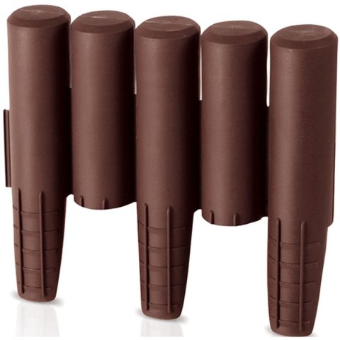 PALISADA OGRODOWA OBRZEŻE TRAWNIKOWE 270CM IPAL 5 BRĄZ