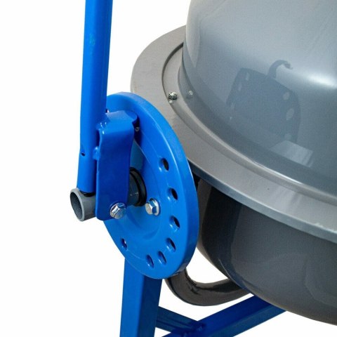 Betoniarka 65L 220W do betonu zaprawy gipsu stalowa 27,5 obr/min