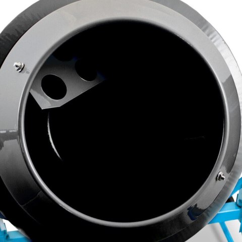 Betoniarka 65L 220W do betonu zaprawy gipsu stalowa 27,5 obr/min