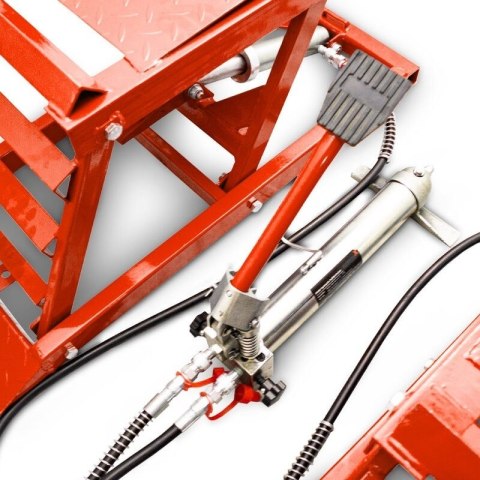 Najazdy hydrauliczne rampy samochodowe 2720 kg regulowane 16 40 cm suv