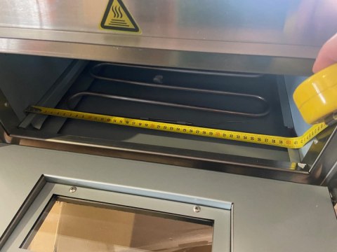 Piec Elektryczny Uniwersalny 2000W do Pizzy Chleba 350°C Kamień Szamotowy