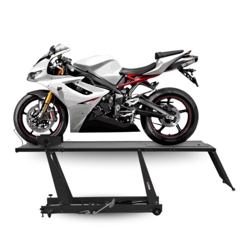 Podnośnik motocyklowy platforma podnośnik hydrauliczny 464 kg stabilny