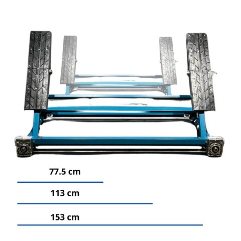 Podnośnik samochodowy podnośnik nożycowy 3000 kg wytrzymały nożycowy