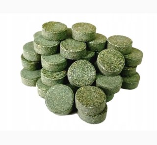 Spirulina w tabletkach 1kg pokarm dla Glonojada kiryska RYB DENNYCH