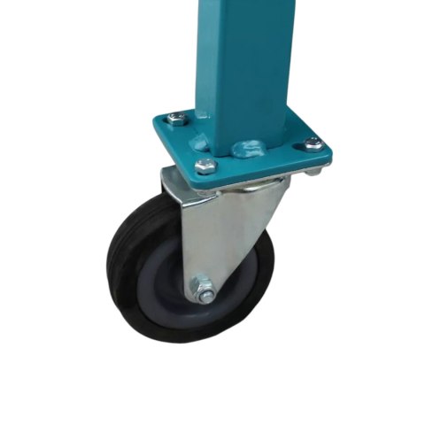 Podnośnik Hydrauliczny Nożycowy Motocyklowy Mobilny Gumowa Platforma 135kg