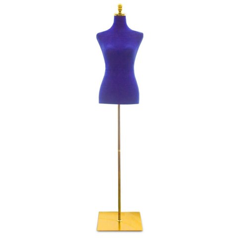 Manekin Krawiecki Damski Regulowany 170-185 cm Granatowy Do Butiku Sklepu