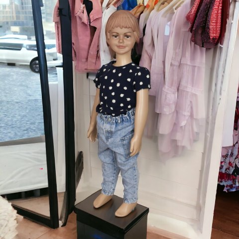 Manekin dziecięcy dziewczynka 90 cm sklepowy wystawowy z rękami