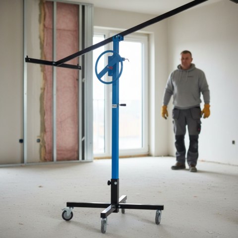 Podnośnik do płyt gipsowych GK do Regipsu OSB Regulowany 170-290 cm do 40kg