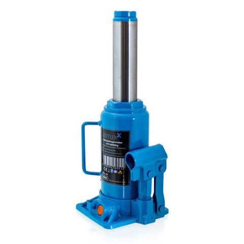 Podnośnik hydrauliczny 10t tłokowy butelkowy 205 335 mm stalowy kompaktowy