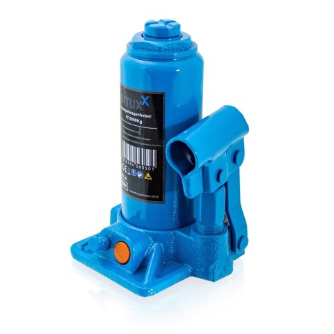 Podnośnik hydrauliczny 5t butelkowy tłokowy 180 295 mm stalowy kompaktowy
