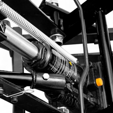 Podnośnik motocyklowy hydrauliczny 680kg czarny stabilny mobilny trwały