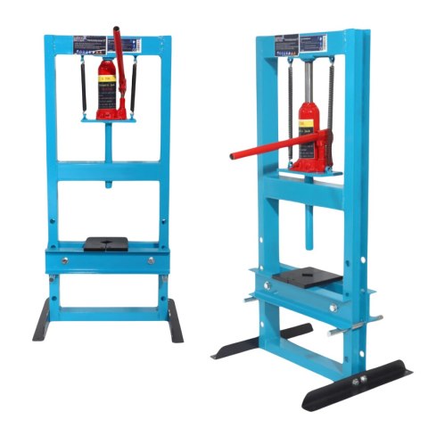 Prasa hydrauliczna warsztatowa 6T wymienne szczęki regulowana 17-43 cm