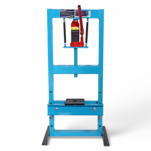 Prasa hydrauliczna warsztatowa 6T wymienne szczęki regulowana 17-43 cm