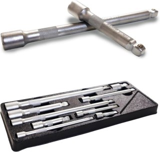 Przedłużki nasadowe do grzechotek kluczy 3/8" 1/4" 1/2" 50-250 mm