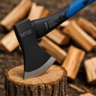 Siekiera Rozłupująca 900g Ergonomiczna Gumowana Rączka Wytrzymała