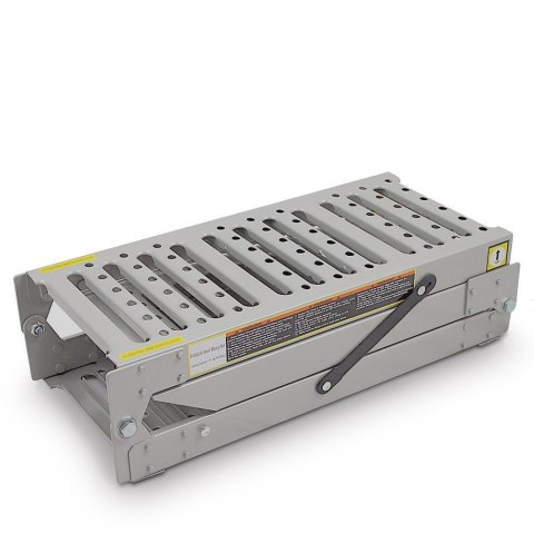 Składane Rampy Najazdowe Stalowe 200 cm 250 kg/szt (1100 kg) komplet ramp