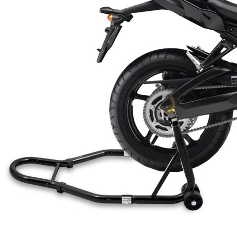 Stojak motocyklowy transportowy regulowany pod tył wahacz do serwisu 250 kg