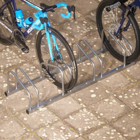 Stojak na 3 rowery bituxx ocynkowany montaż ścienny podłogowy opony 35-60mm