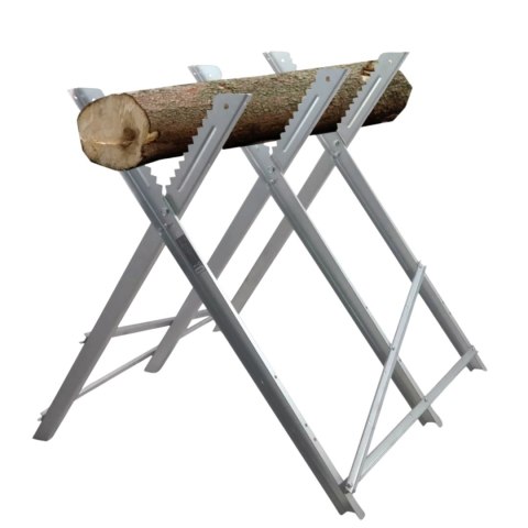 Kozioł Składany do Cięcia Drewna Ocynkowany 80cm Wytrzymały Stojak 150kg