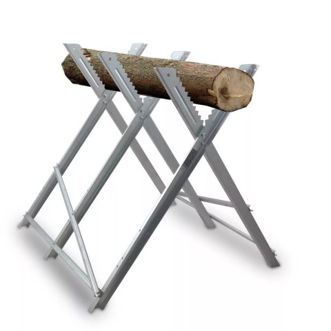 Kozioł Składany do Cięcia Drewna Ocynkowany 80cm Wytrzymały Stojak 150kg