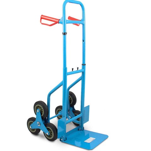 WÓZEK TRANSPORTOWY SCHODKOWY 200KG Z REGULACJĄ WYSOKOŚCI MAGAZYNOWY