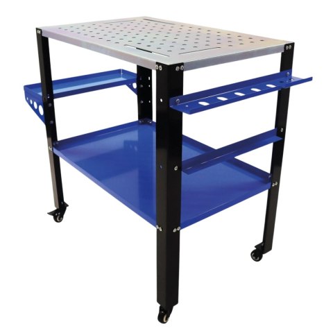 Mobilny Stół Spawalniczy Perforowany 81x52x87cm 250kg Bituxx