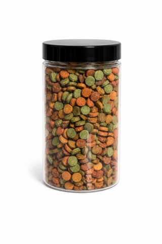 Tabletki dla ryb akwariowych MIX słoik 500ml pokarmu dla ryb tropikalnych
