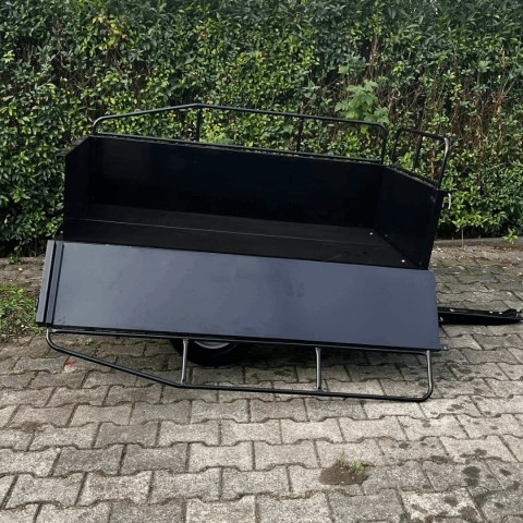 Przyczepka do traktorka ogrodowego 540 kg wywrotka z kiprem do quada ATV