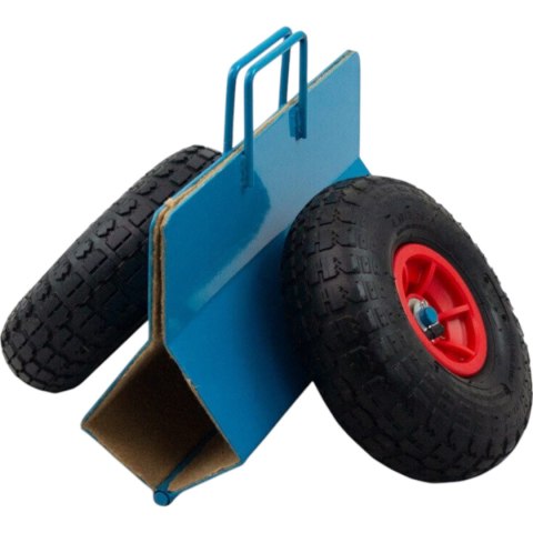 Wózek Transportowy do Płyt OSB GK MDF 275 kg Koła Pneumatyczne 26 cm