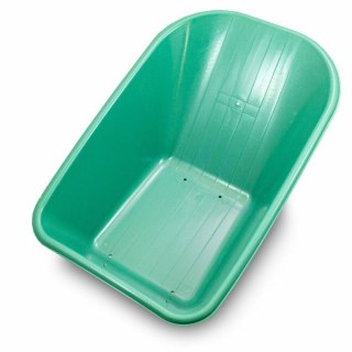 Zapasowa misa do taczki 100l zielona pvc wytrzymała 250kg do ogrodu budowy