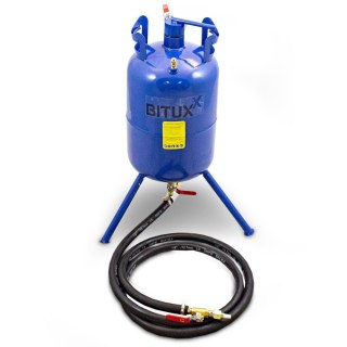 Piaskarka Mobilna Pneumatyczna BITUXX 19L 125 PSI 4 Dysze 2,5 m