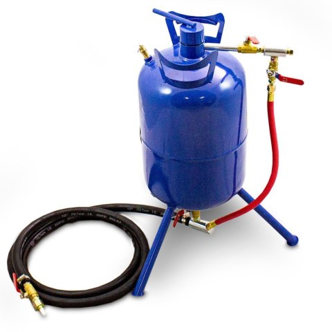 Piaskarka Mobilna Pneumatyczna BITUXX 19L 125 PSI 4 Dysze 2,5 m