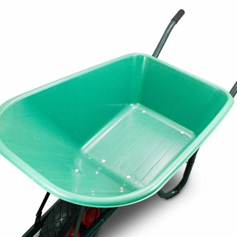 Taczka Ogrodowa Budowlana 100L 250kg Koło PU Do Ogrodu Budowy
