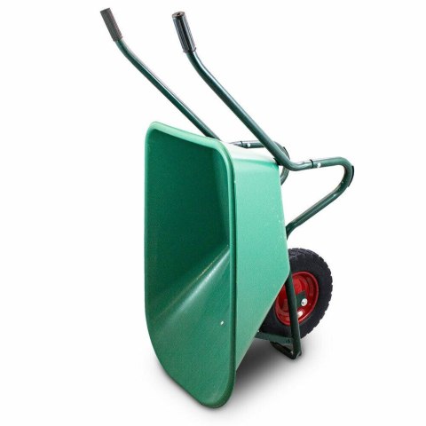 Taczka Ogrodowa Budowlana 100L 250kg Koło PU Do Ogrodu Budowy
